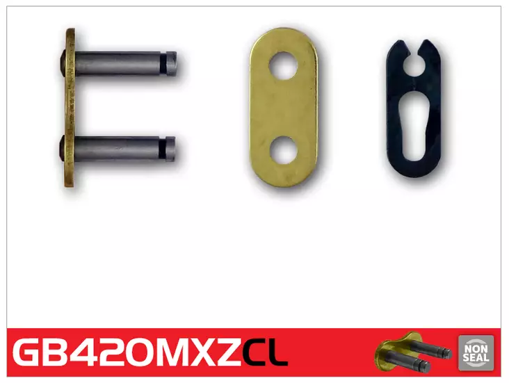 RK GB420MXZ4 Ketjulukko Kulta - Moottoripyörän ketjulukot - D414617 - 1