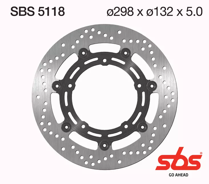 Sbs Jarrulevy Standard - Moottoripyörän jarrulevyt - D241747 - 1