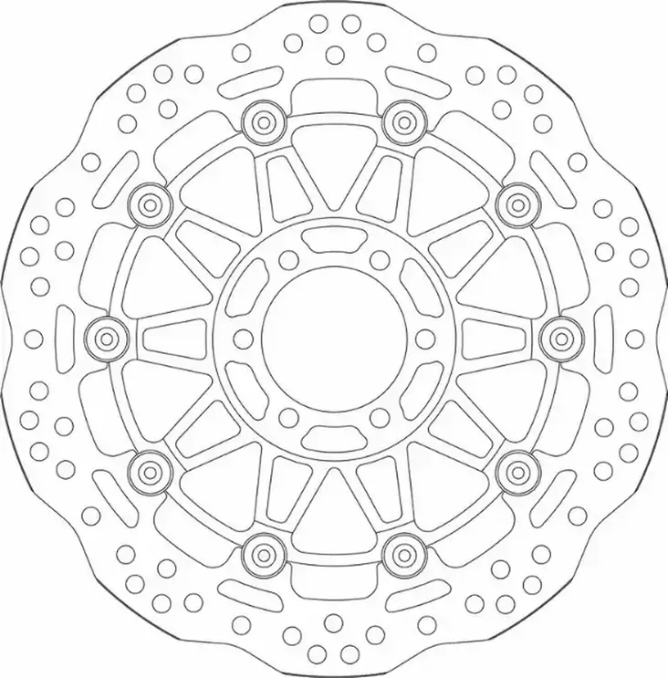 Sbs Jarrulevy Upgrade - Moottoripyörän jarrulevyt - D241937 - 1