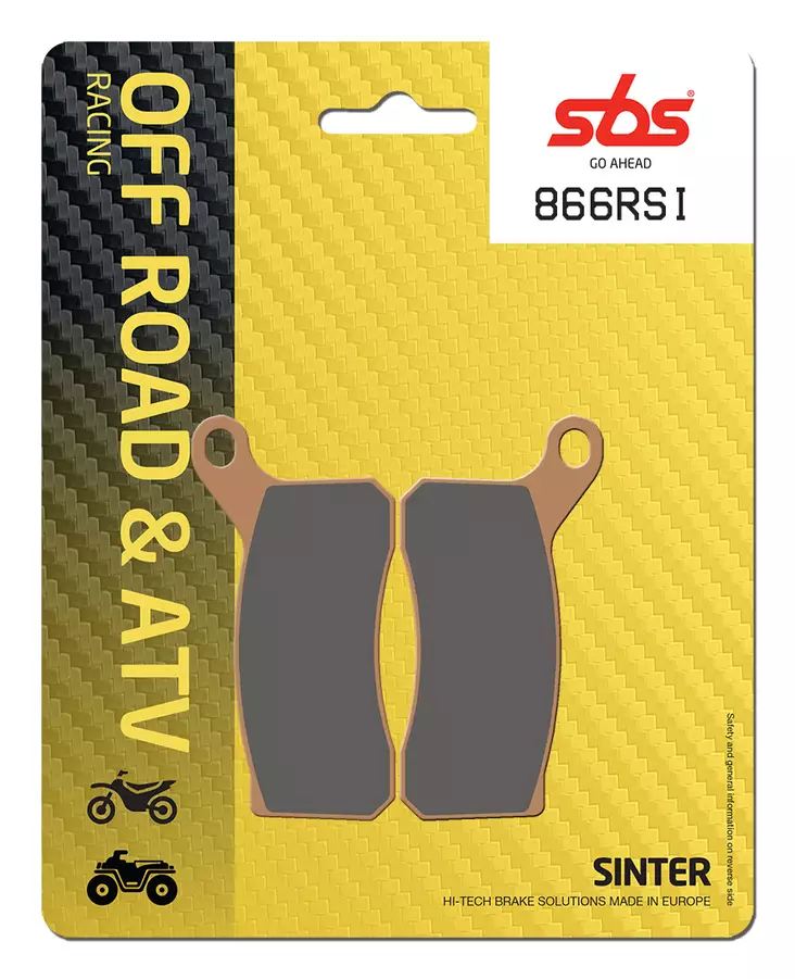 Sbs Jarrupalat Racing Sintered - Moottoripyörän jarrupalat - D86377 - 1