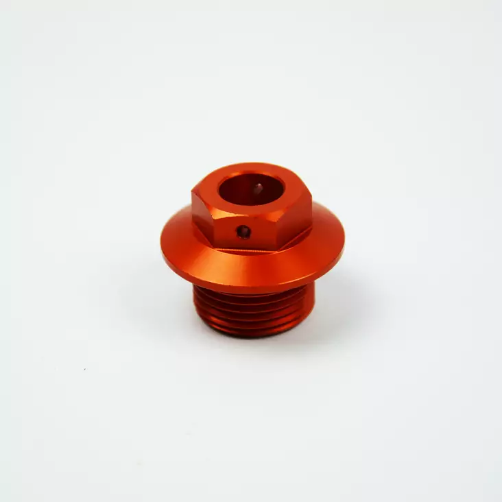 Scar Steering Stem Nut & Tool - SX/SXF/EXC/XC/EXC-F-R 03-15 Husaberg All - Orang - Moottoripyörän rungon pisteosat - D480267 - 1