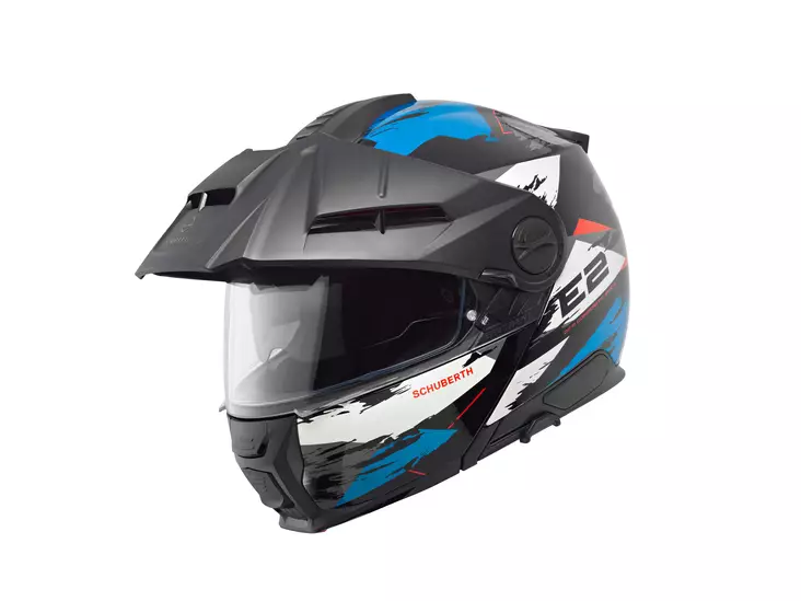 Schuberth Kypärä E2 Trail Sininen - Avattavat kypärät - D528677 - 1