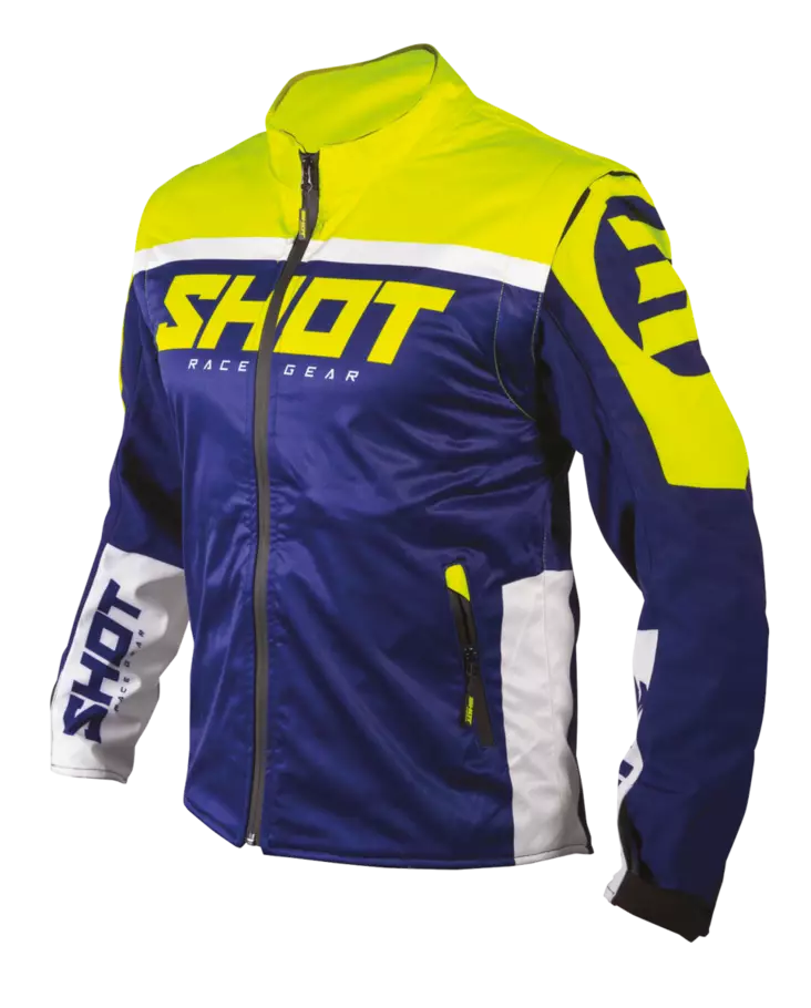 Shot Softshell Lite 2.0 kevyt endurotakki navy/neon - Endurotakit - D407887 - 1