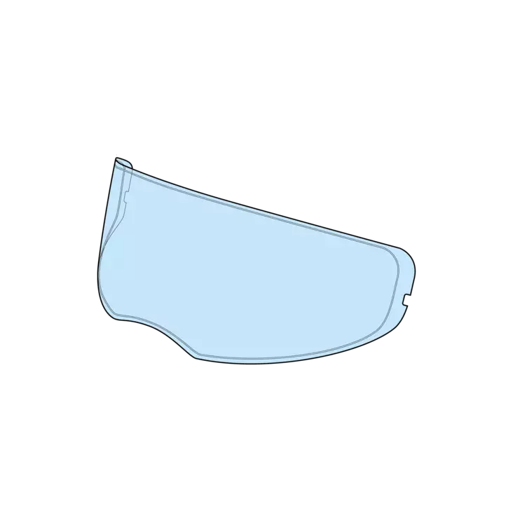 SIMPSON Venom/Darksome/Speed Pinlock Max Vision Kirkas - Kypärän visiirit - D380867 - 1