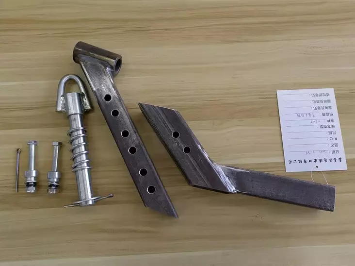 Sno-X Tundra Reki Säädettävä vetokoukku Goose Neck (sis. asennussarja) - Moottorikelkan reet ja pulkat - D449297 - 1