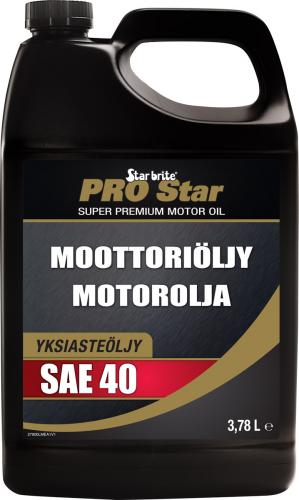 Star brite Moottoriöljy SAE40 diesel-ja bens.moottoreihin 3,78L - Marine öljyt - D259437 - 1
