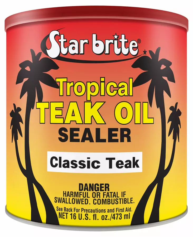 Star brite Tropical Teak Oil/Sealer Classic Teak tropik.öljy 500ml - Tiikin ja puunhoitotuotteet - D259527 - 1