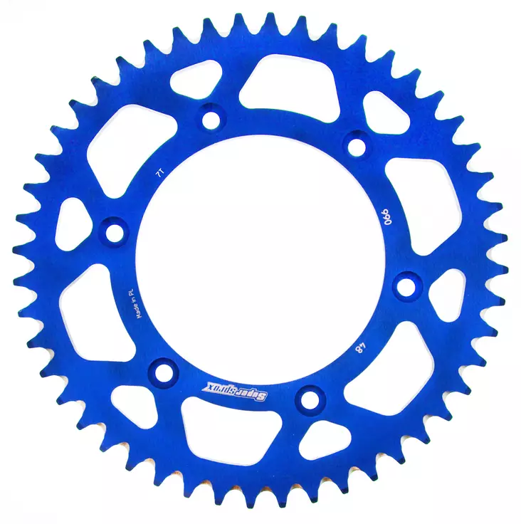 Supersprox Alu Takaratas KTM/Husqv./Husab. Sininen 49 - Moottoripyörän takarattaat - D236337 - 1