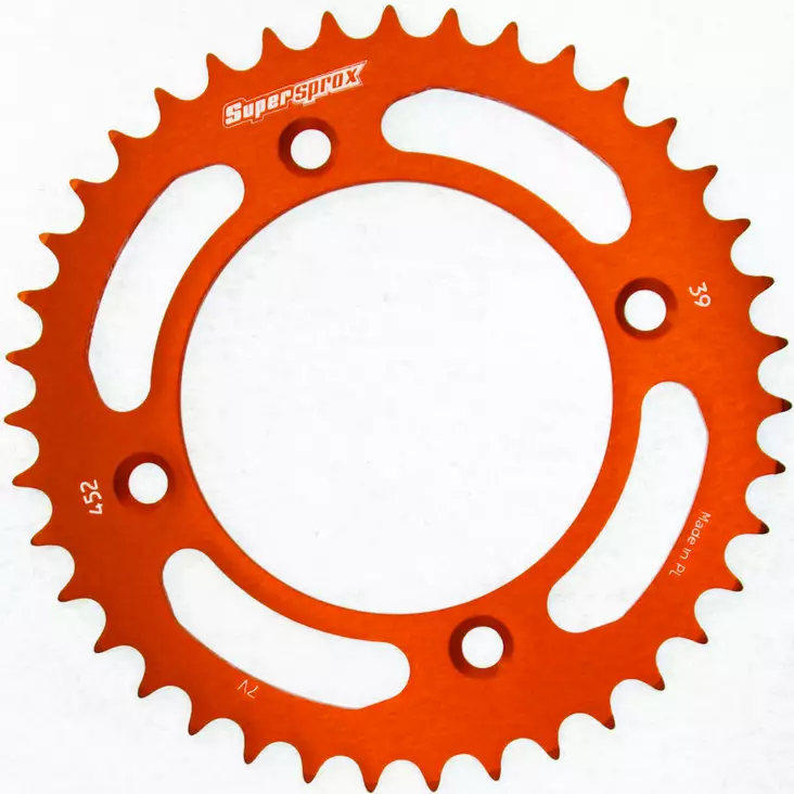 Supersprox Alu Takaratas KTM SX50 14- Oranssi 39 - Moottoripyörän takarattaat - D211767 - 1