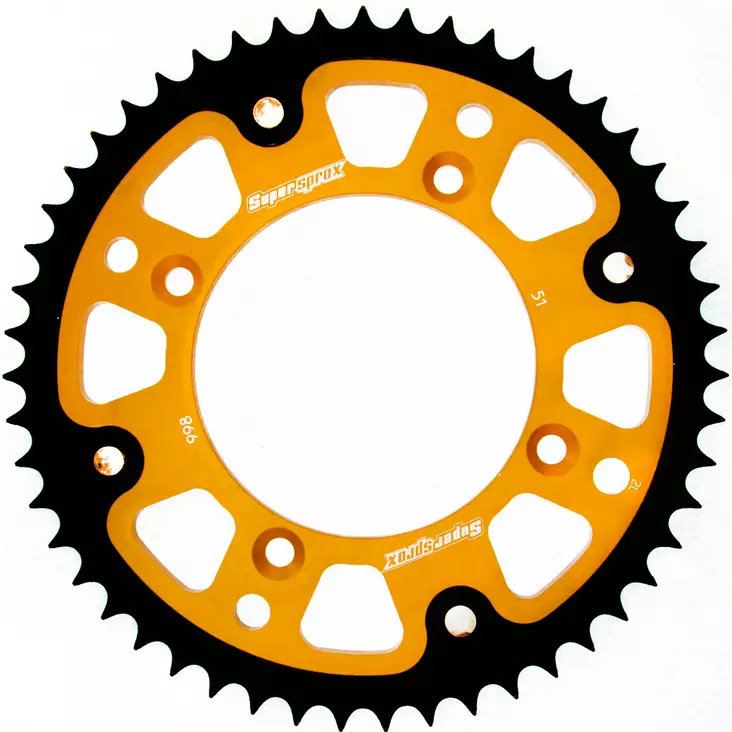 Supersprox Stealth Takaratas SU RM80/85, YA YZ80/85 Kulta 52 - Moottoripyörän takarattaat - D182907 - 1