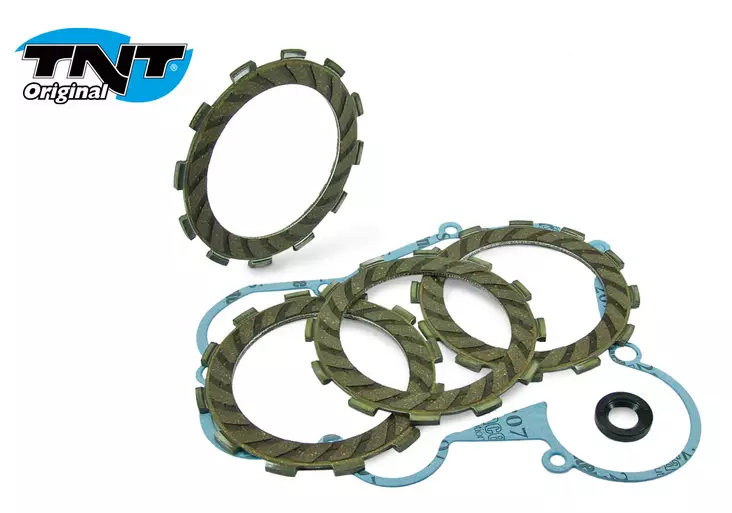 TNT Kytkinlevysarja & Tiivisteet, Derbi Senda -05 - Mopon kytkinlevyt ja jousisarjat - D118557 - 1