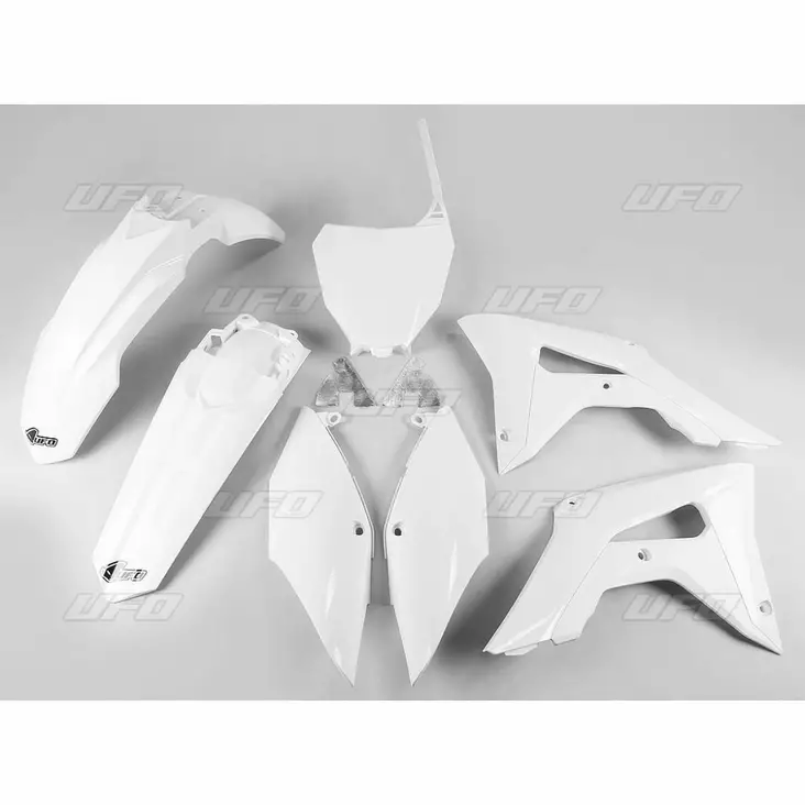UFO Muovisarja 5-osainen Valkoinen 041 CRF250R 18-21 / CRF450 2017-20 - Offroad muovisarjat - D224427 - 1