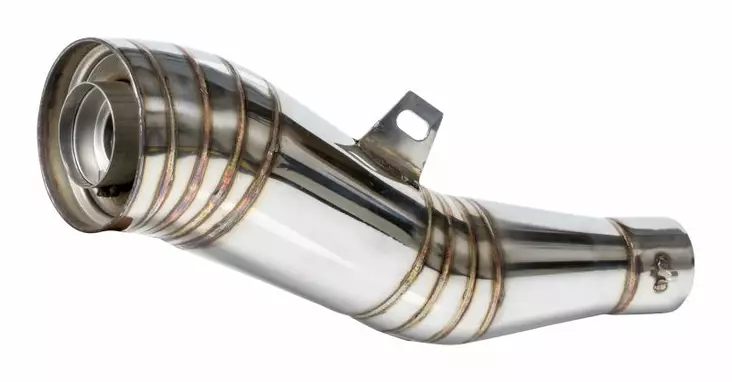 Vaimennin 2 GP Silencer Stainless Steel 51MM Handmade (1 kpl) - Moottoripyörän äänenvaimentimet - D253947 - 1