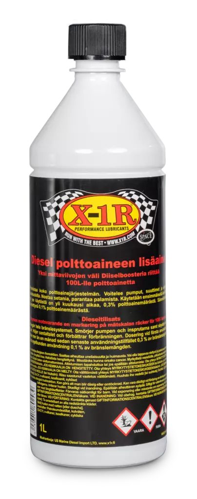 X-1R polttoaineen lisäaine + booster (diesel) 1L - Voiteluaineet - D538787 - 1
