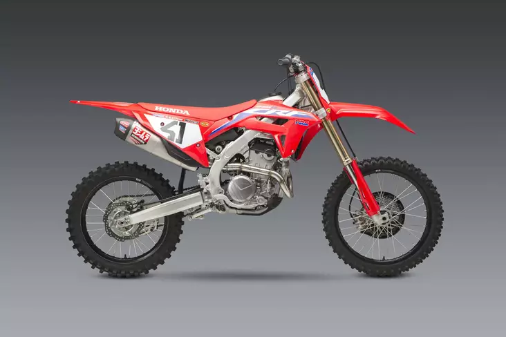 Yoshimura Full System Honda Crf250R 2022 Rs-12 FS SS/SS/CF - Moottoripyörän pakoputkistot - D414417 - 1