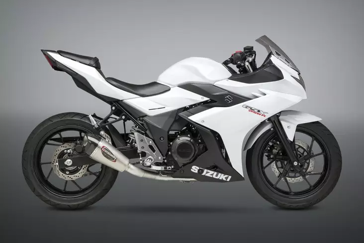 Yoshimura Full System Ktm Suzuki Gsx250R 2018-19 Race Alpha T Fs Ss-Ss-Cf Works - Moottoripyörän pakoputkistot - D334097 - 1