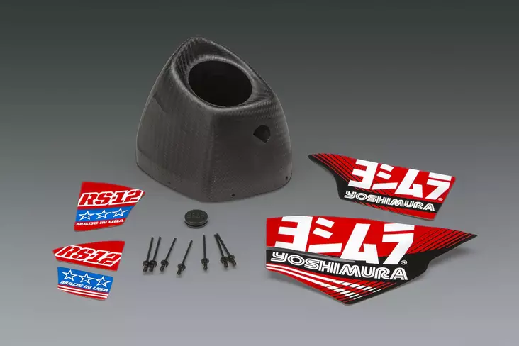 Yoshimura RS-12 REPLACEMENT END CAP KIT - Moottoripyörän pakoputken osat - D417767 - 1