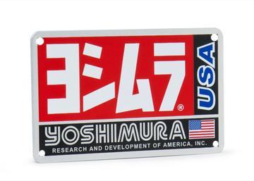 Yoshimura RS-3 TITANIUM NAMEPLATE - Moottoripyörän pakoputken osat - D417727 - 1