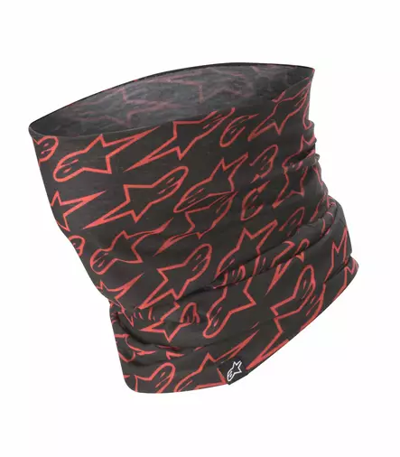 Alpinestars Neck warmer Contours Black/Red - Kypärä huput ja maskit - D489788 - 1