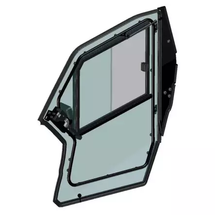 DFK Ovi kokoonpano Oikea Polaris RZR 570 2015- - DFK hyttien varaosat ja tarvikkeet - D503548 - 1