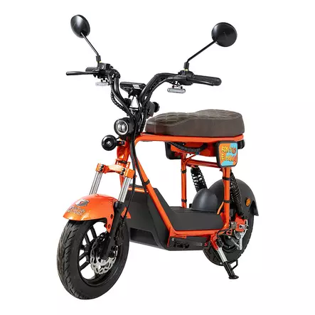 Kontio Motors e Manki Orange ruskealla istuimella - Kontio kruiserit - 499-168448 - 2