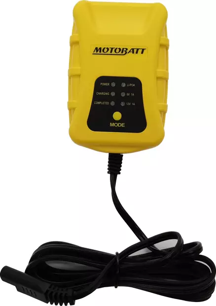 Motobatt Akkulaturi Tech1 6/12V 1Amp - Akut - D404078 - 1