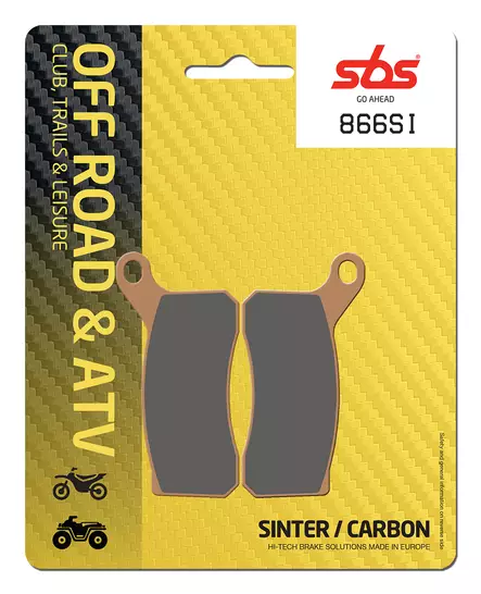 Sbs Jarrupalat Sintered Offroad - Moottoripyörän jarrupalat - D86378 - 1