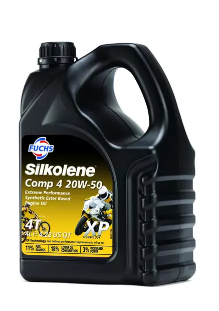 Silkolene Comp 4 20W-50 XP 4L (4) - Moottoriöljyt - D265688 - 1