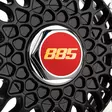 885 Classic RS Black alumiinivanne 7x15 - 15-tuumaiset alumiinivanteet - 499-148088 - 5