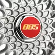885 Classic RS Silver alumiinivanne 7x16 - 16-tuumaiset alumiinivanteet - 499-55168 - 3