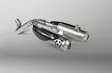 Akrapovic optional linkkiputki (Ruostumaton teräs) Ducati Scrambler 1100 (2018-) - Moottoripyörän väliputket - D309798 - 1