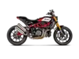 Akrapovic Optional Link Pipe väliputki (ruostumaton teräs) Indian FTR 1200 / S (2019-2020) - Moottoripyörän väliputket - D355278 - 2