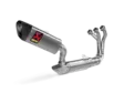 Akrapovic Racing Line pakoputkisto (titaani) Yamaha MT-09/FZ-09 (2021-2023) - Moottoripyörän pakoputkistot - D526448 - 1