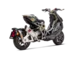 Akrapovic Slip-On Line äänenvaimennin (titaani) Italjet Dragster 125 / 200 (2021-2026) - Moottoripyörän äänenvaimentimet - D494618 - 4
