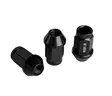 Alumiinimutterisarja musta 1,25mm nousu, 12mm, 16 kpl - Pyöränpultit ja mutterit 12x1.25mm - 499-76878 - 1