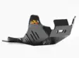 AXP Xtrem HDPE Skid Plate Black Beta 350RR/390RR/430RR/480RR/500RR 23-24 - Moottoripyörän pohjapanssarit - D486238 - 1