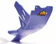 AXP Xtrem HDPE Skid Plate Blue Sherco 125SE RACING 18-23 - Moottoripyörän pohjapanssarit - D251218 - 1
