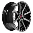 Barzetta ATV Black Polished mönkijän vanne 7x16 - Mönkijän alumiini vanteet - 499-163908 - 3