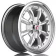 Barzetta Classic alumiinivanne 7x15 - 15-tuumaiset alumiinivanteet - 499-44408 - 2