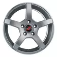 Barzetta Inverno Silver alumiinivanne 7.5x17 - 17-tuumaiset alumiinivanteet - 499-89188 - 2