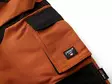 Bibpants w hanging pockets titan flexpro, brown c58/188, pesso - Työhaalarit - 503-DP125R-C58-188 - 6