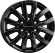 Borbet CW6 Dull Black alumiinivanne 6.5x16 - 16-tuumaiset alumiinivanteet - 499-168548 - 1