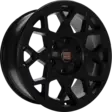 Diewe HEAVY DUTY Black matt alumiinivanne 8.50x18 - 18-tuumaiset alumiinivanteet - 499-170508 - 1