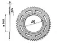 Forte Takaratas, 51 hammasta, Aprilia RX50 98-05 - Mopon takarattaat - D479768 - 1
