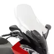 Givi Specific screen, transparent 84 x 70 cm (HxW) - Moottoripyörän katteet ja tuulenohjaimet - D121038 - 1