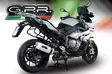 GPR Bmw S 1000 Xr 2017/19 e4 EC-Approv. slip-on exhaust Albus Evo4 - Moottoripyörän äänenvaimentimet - D426108 - 5