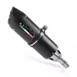 GPR Honda Africa Twin 650 Rd03 1988/89 EC-Approv. slip-on exhaust Furore Nero - Moottoripyörän äänenvaimentimet - D427508 - 1