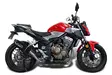 GPR Honda Cb 500 F 2019/20 e4 EC-Approv. slip-on exhaust Furore Evo4 Nero - Moottoripyörän äänenvaimentimet - D426308 - 5