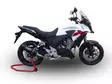 GPR Honda Cb 500 X 2013/15 EC-Approv. slip-on exhaust Furore Nero - Moottoripyörän äänenvaimentimet - D427308 - 9
