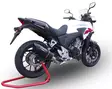 GPR Honda Cb 500 X 2013/15 EC-Approv. slip-on exhaust Furore Nero - Moottoripyörän äänenvaimentimet - D427308 - 10